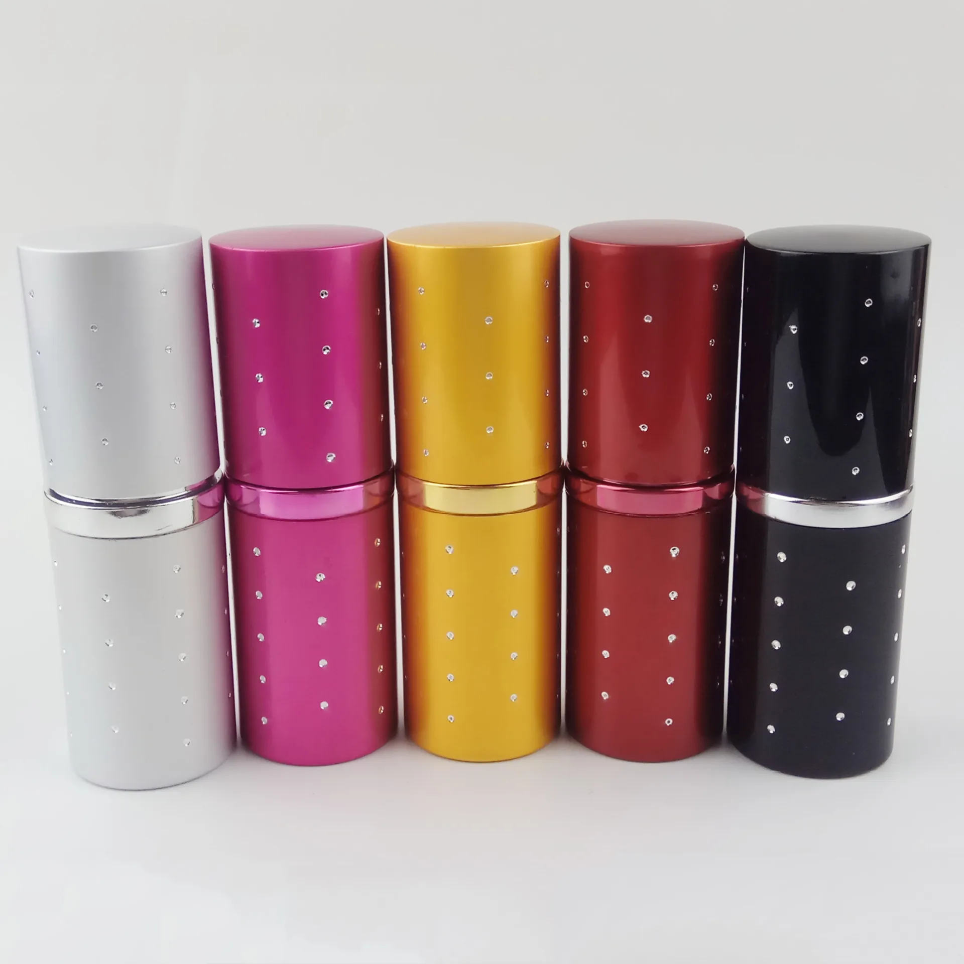 Портативный 20 мл дорожный мини-контейнер алюминиевый многоразовый парфюм пустая