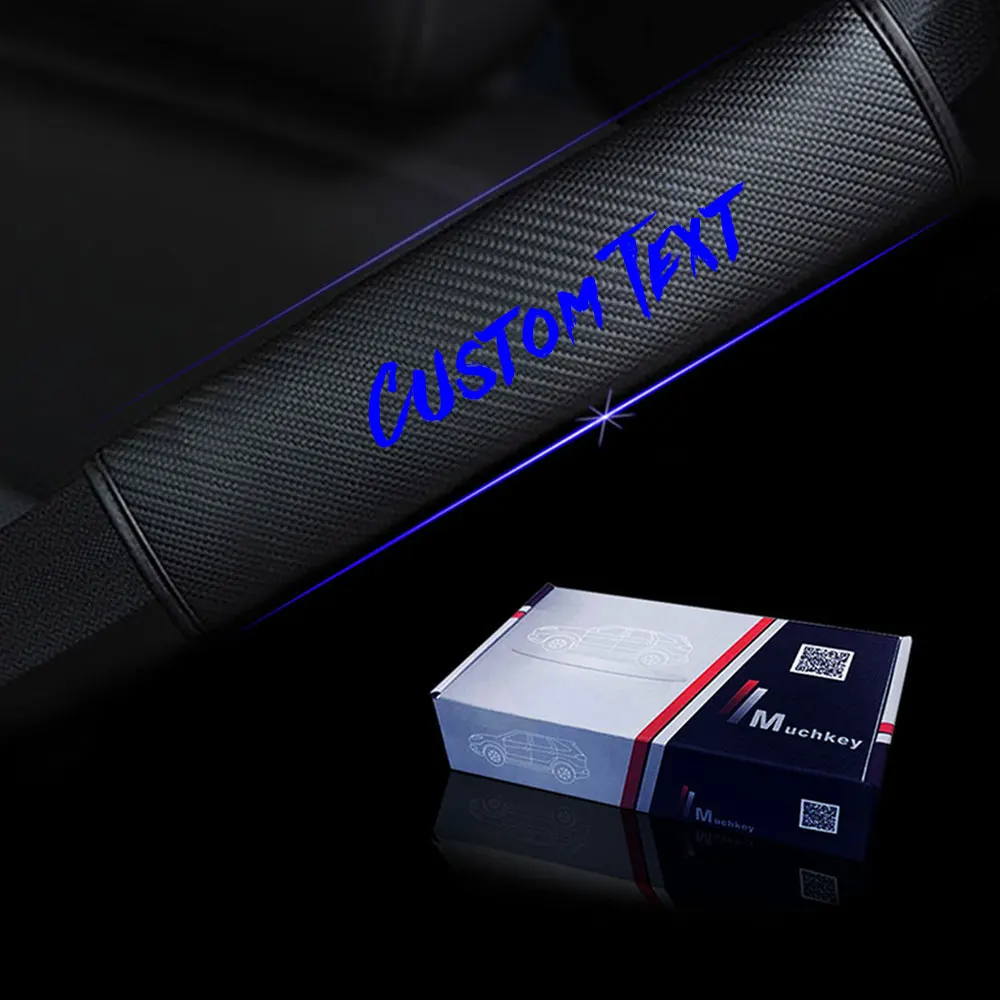 Наплечные подушки для автомобильного ремня безопасности 2 шт. светоотражающие