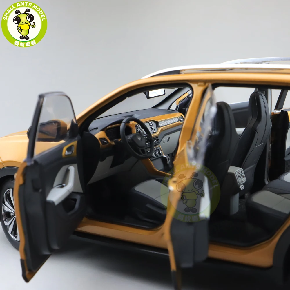 1/18 T-CROSS T крест SUV литая модель автомобиля Модель SUV Игрушки для мальчиков Подарки для девочек на день рождения