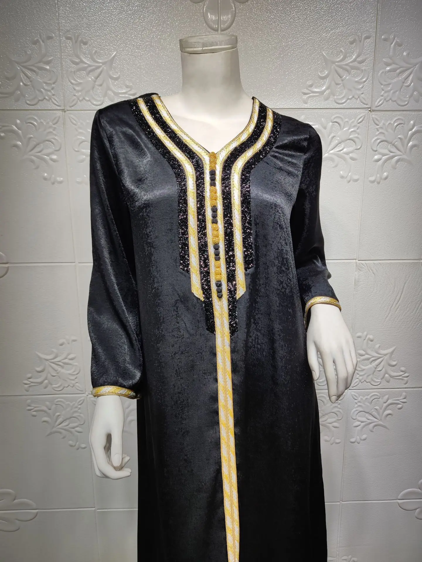 Eid Mubarak Abaya Dubai Turkey Abayas Muslim Hijab Dress Arabic African Dresses for Women Islam Clothing Kaftan Robe Musulmans