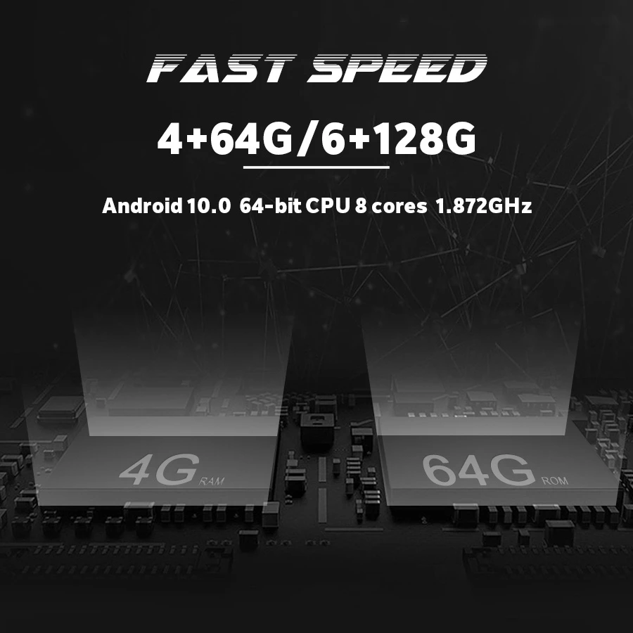 Автомобильный радиоприемник 6 ГБ ОЗУ 128 Гб ПЗУ Android 10 мультимедийный стерео плеер