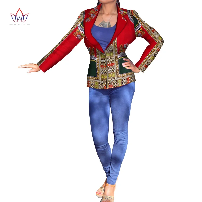 Одежда в африканском стиле женские рубашки топ с естественной талией