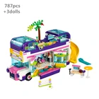 Строительные блоки автобус дружбы для друзей, 2021