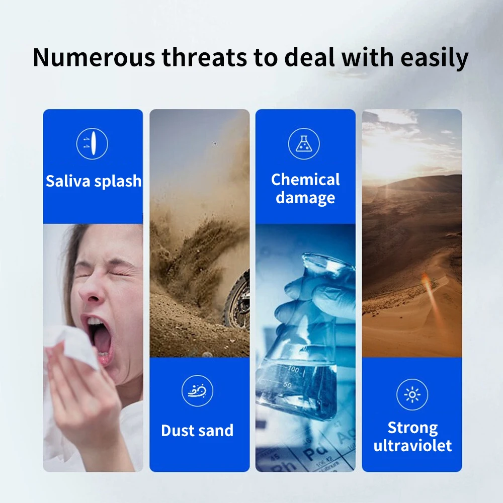 

1Pc Protective Thickened Goggles New Clear Vented Safety Eyewear Eye Protection Protective Multifunctional Anti Fog Glasses