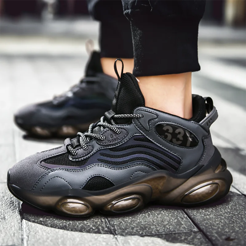 

Autumn New Trend 2020 Popular Fashionable Light Men Shoes Thick Outdooor Sports Wholesale Price Factory Outlet Lace-Up Sneakers