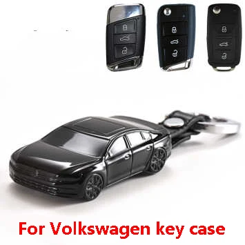 Чехол для ключа модели автомобиля чехол Volkswagen VW POLO Passat B8 B5 B6 B7 Golf VII MK7 6 VI Tiguan AD1 5N Polo