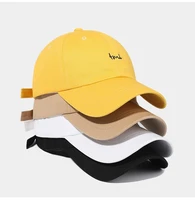 2021 new baseball tone mens cap womens cap dad hat long visor solid outdoor hat streetwear visor black game cotton high qualit