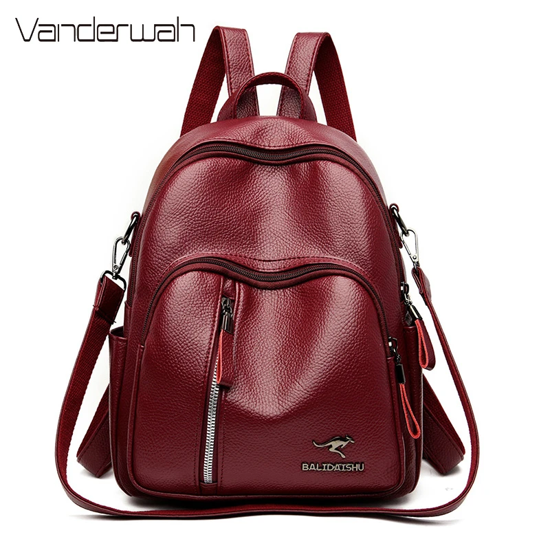 Высококачественная многофункциональная сумка через плечо из искусственной кожи