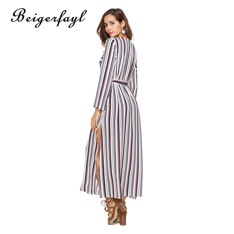 Beigerfayl шифоновая рубашка с длинными рукавами женские платья Новинка 2019 платье в