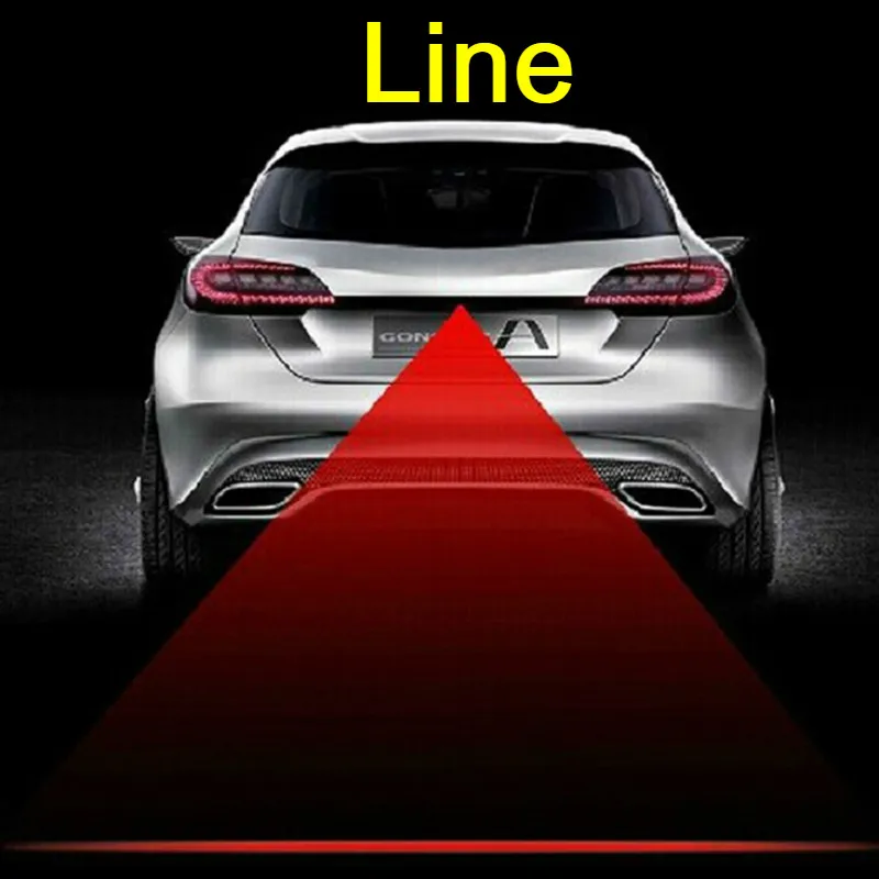 6 режимов модифицированный автомобильный лазерный задний противотуманный