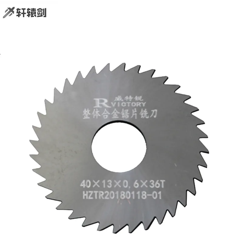 

1PC Tungsten Steel Milling Cutter Milling Blade Solid Carbide Circular Saw Blade For Wood Plastic And Aluminum,Metal Steel Pipe
