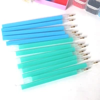 10pcs new glitter drill pen diy 5d diamond painting tools point rhinestones pen for round square drill moasic wholesale