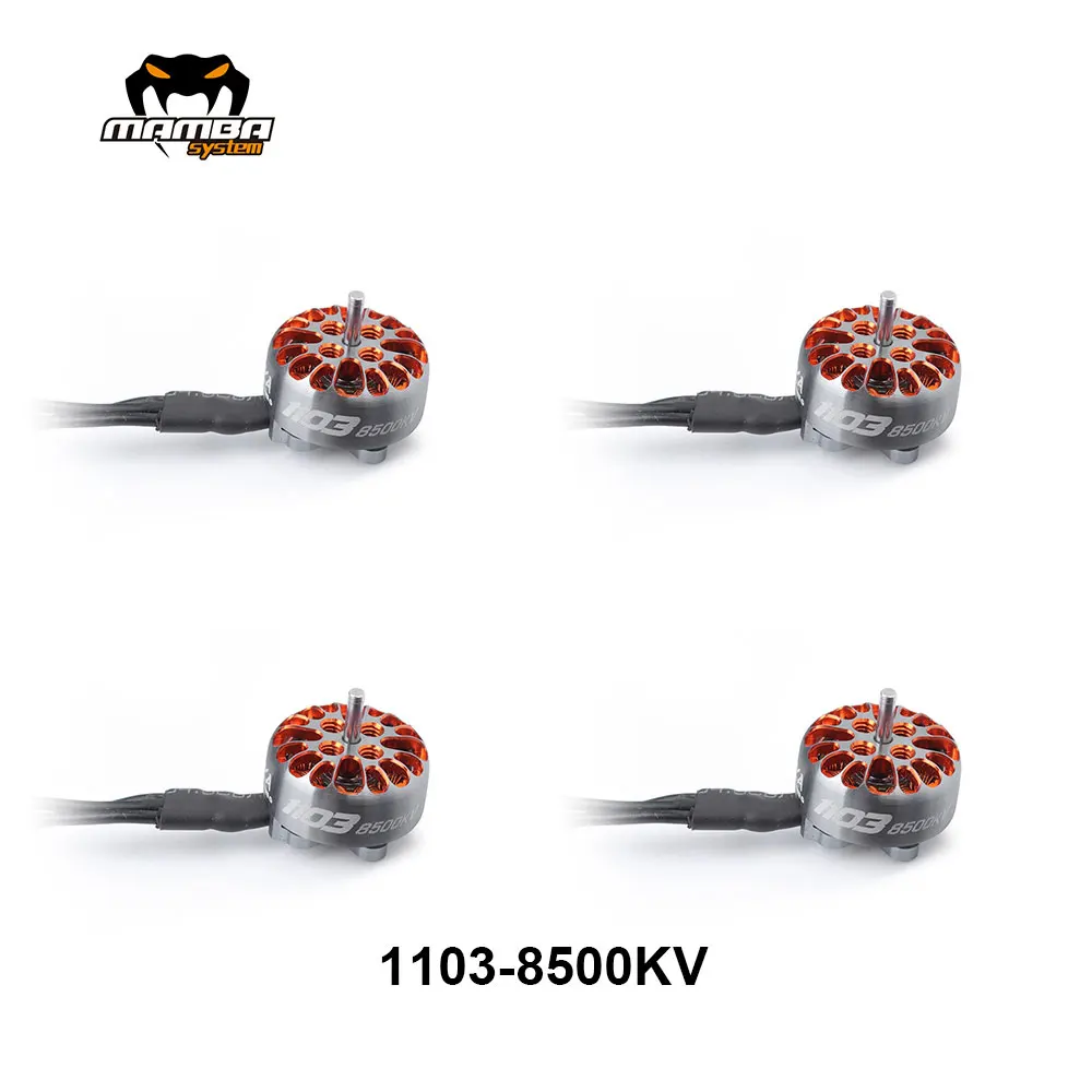 DIATONE Mamba Toka 1103 8500KV/10000KV бесщеточный мотор Дрон FPV моторы 9X 9mm/M2 подходит для 1.6in 3in