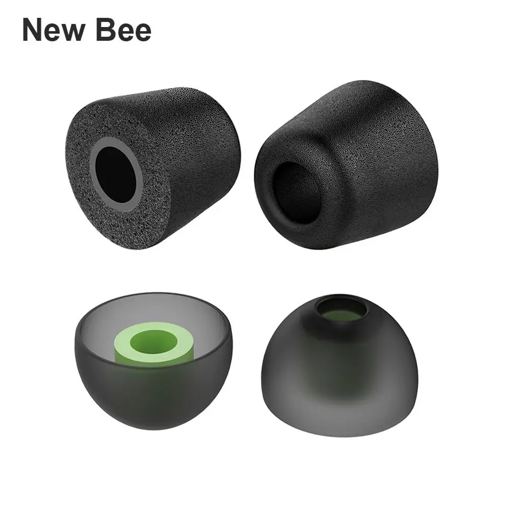 Универсальные шумоизолирующие насадки New Bee из пены с эффектом памяти