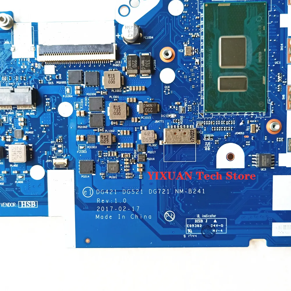 5B20N86347 для Lenovo 320-15IKB 320-17IKB V320-17IKB материнская плата DG421 DG521 DG721 NM-B241 Материнская