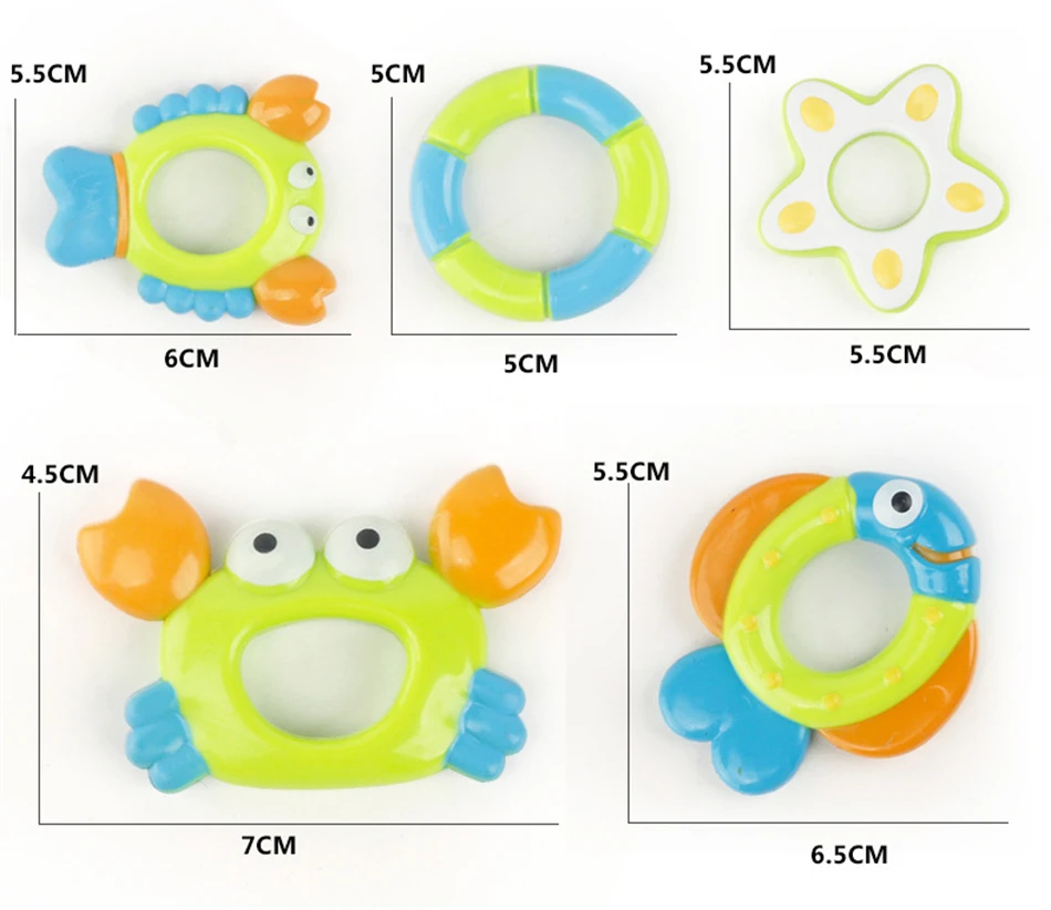 2022 HS Floating Purple Octopus With 5 Rings Interactive Bath Toy | Игрушки и хобби