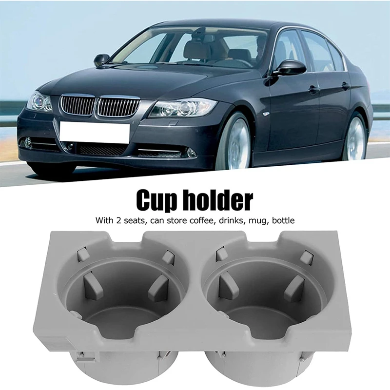 Автомобильная центральная консоль подставка для чашки с водой поднос монет Bmw 3