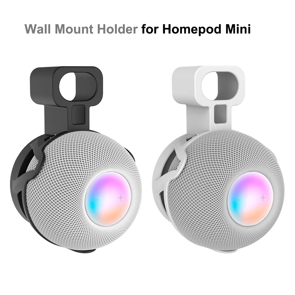 Wall Mount Stand Hanger For HomePod Mini Smart Speaker Outlet Holder Space Saving Bracket Wall Shelf For Homepod Mini Holder