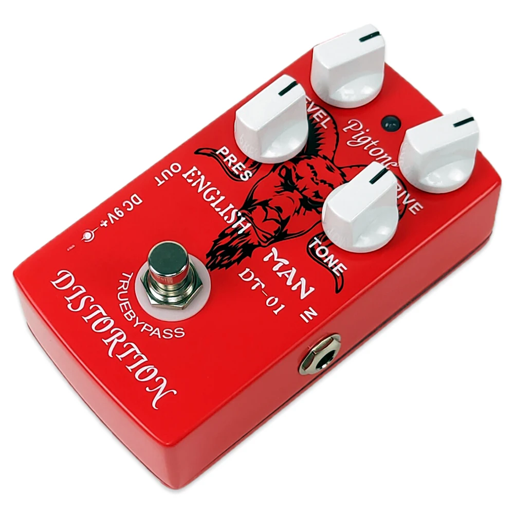 pigtone pp 24 klassische verzerrung effekt pedal für elektrische gitarre zubehör effekte pedale echte bypass free global shipping