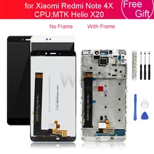 ЖК дисплей для Xiaomi Redmi Note 4X 4 Гб сенсорный экран стеклянная панель