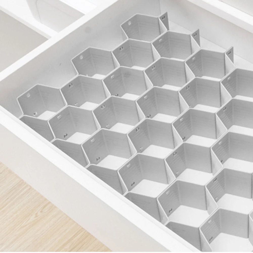 8 шт. ящик для хранения сотовых ящиков разделители мусора коробка носков и