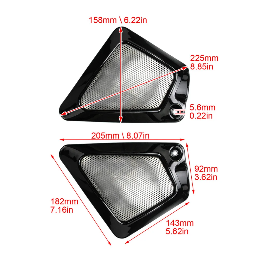 Мотоциклетная рамка Airbox воздухозаборник боковая крышка передняя панель Крышка