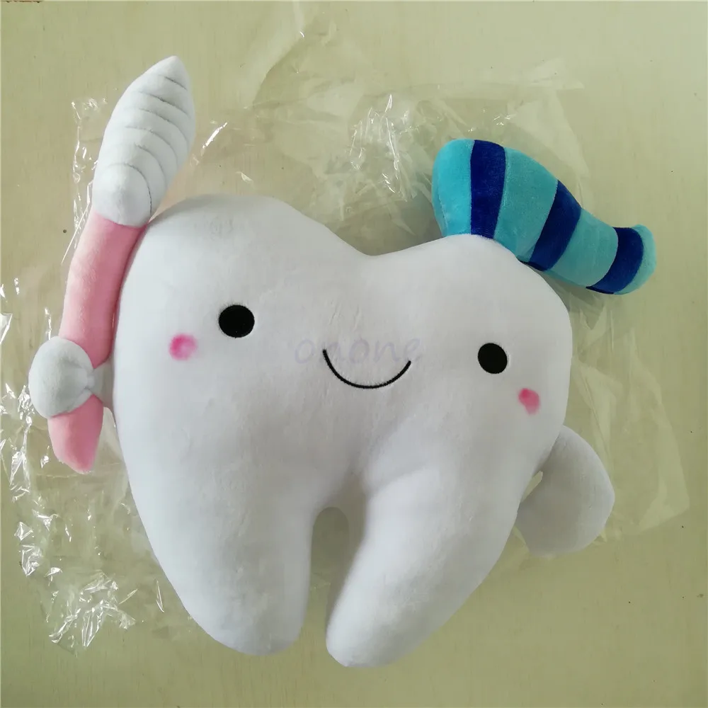 

1 Pairs Dental Gift Teeth Shape Bolster Pillow