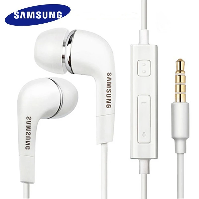 Оригинальные наушники samsung EHS64, наушники со встроенным микрофоном, 3,5 мм, наушники-вкладыши, проводные наушники для смартфонов с бесплатным подарком - Цвет: ehs64 no box