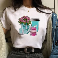 2021 fashion summer short sleeve o neck cheap tee casual clothes top female t shirts graphic t shirt femme