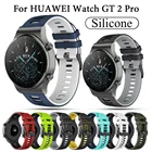 Ремешок силиконовый для Huawei Watch Gt2 Pro, спортивный оригинальный сменный Браслет Для Huawei Gt2 Pro, 22 мм