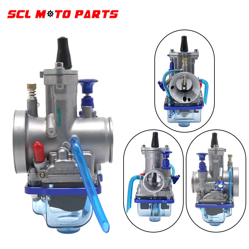 

Alconstar Universal For PWK 24 26 28 30 32 34mm 4T For Keihin Mikuni Carburetor Carburador For Yamaha Suzuki Honda 75cc-250cc