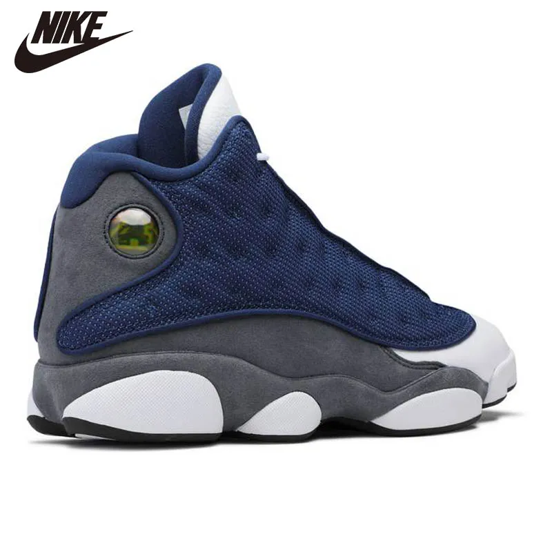 

Men's Air AJ 13 Basketball Shoes Retro Cap & Gown HYPER ROYAL LUCKY GREEN