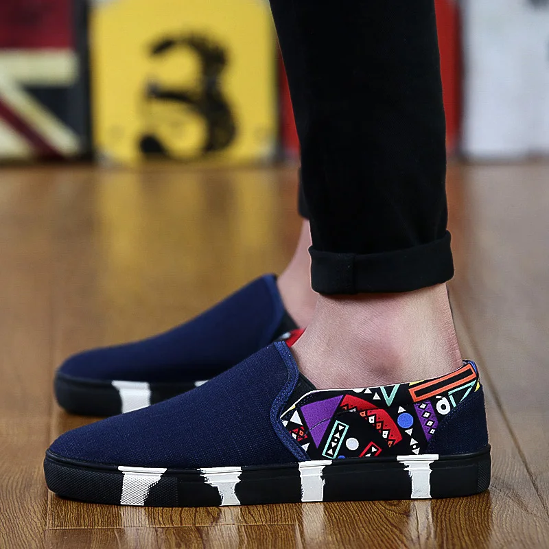 

Summer Casual Shoes Korean Canvas Shoes Zapatos Casuales Casual For Men Male Shoe Men's Espadrilles White Mens Sports
