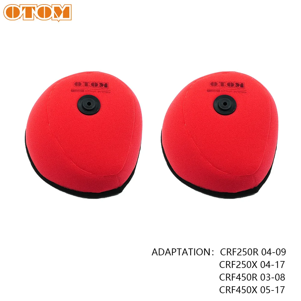 Губчатый воздушный фильтр OTOM для мотоциклов HONDA CRF250R CRF250X CRF450R CRF450X аксессуары 850/770