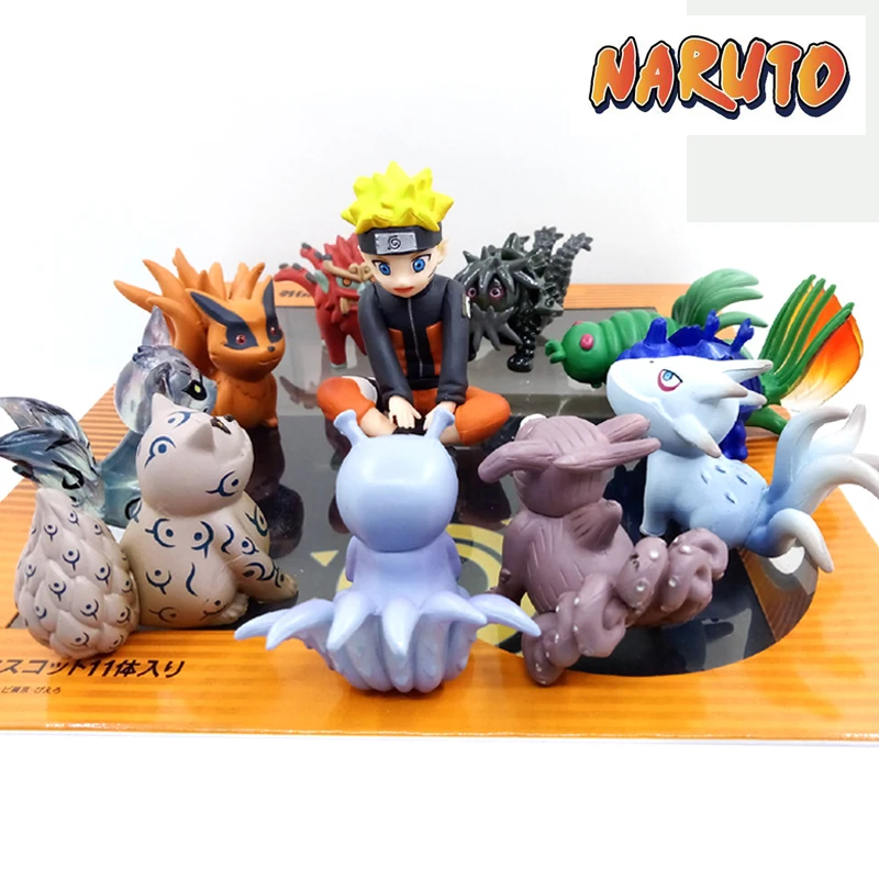 

Кукла удзумаки Наруто, классический герой аниме «Наруто», 6 см, кукла бижуу Курама, аксессуары для кукол, детский подарок, коллекционные игру...