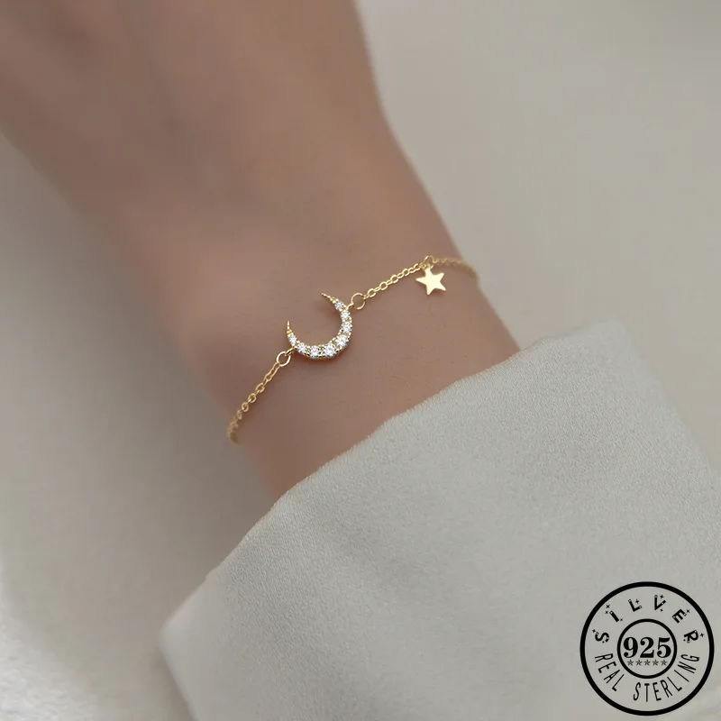 

Женский браслет из серебра 925 пробы, с фианитами