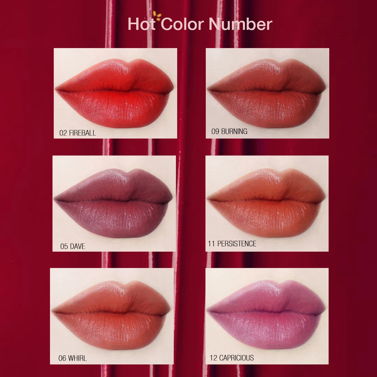 LAMUSELAND 12 цветов увлажняющая водостойкая шелковая бархатная помада # LA11| |