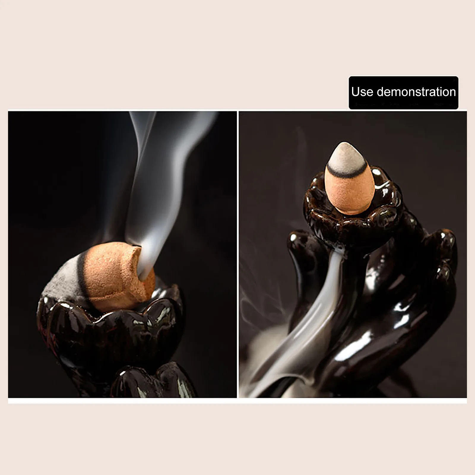 50 шт. ароматерапия таблетки водопад Ладан держатель Керамика горелки домашний