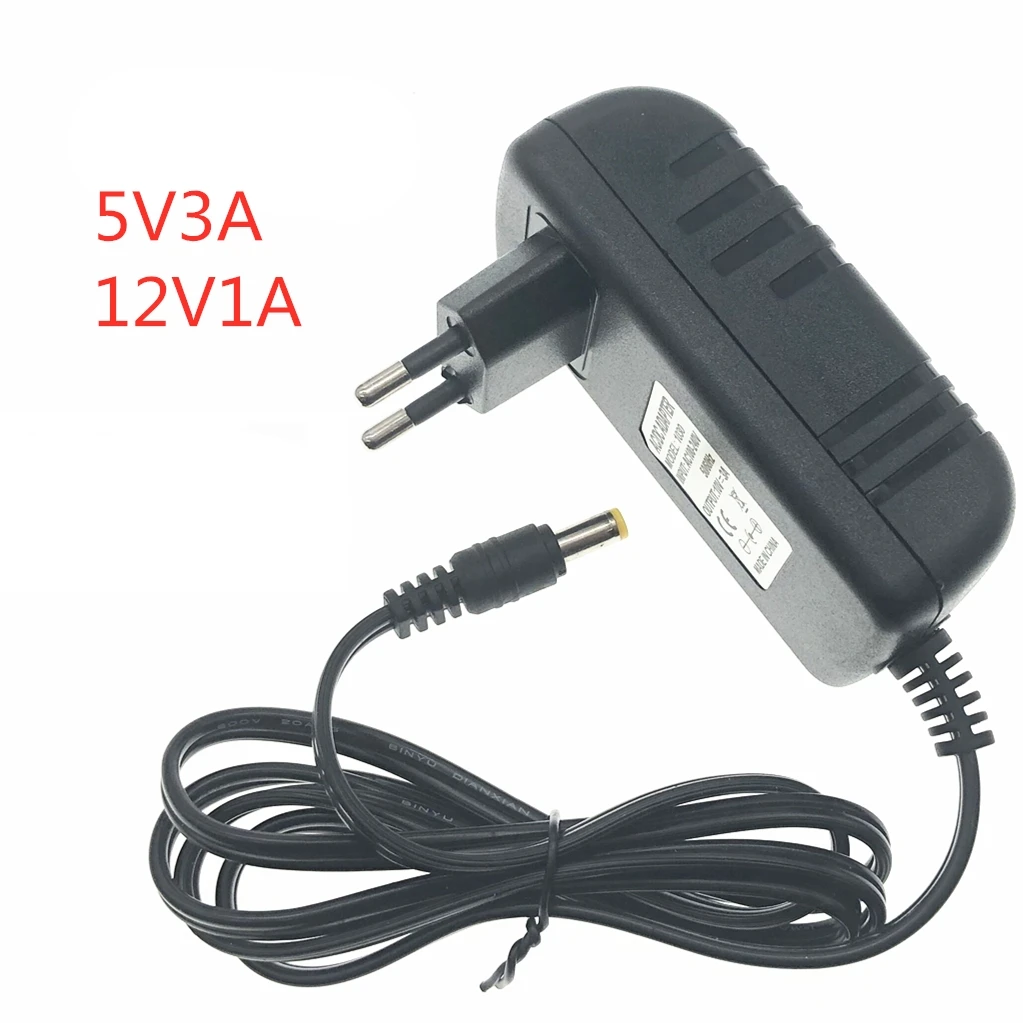 Адаптер для зарядного устройства 5 В 9 12 24 1 А 2 3 адаптер постоянного тока розетка с