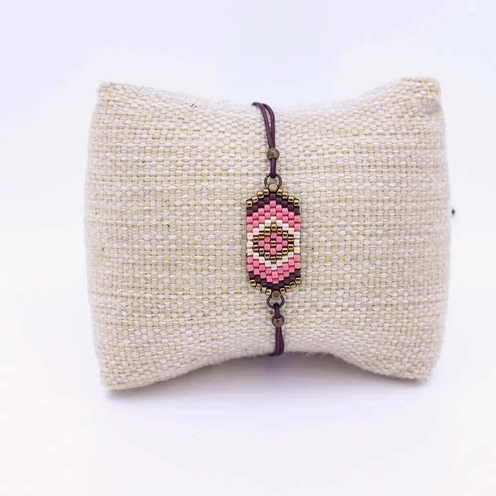 

Модный браслет Фрателли сглаза своими руками браслеты MiyukiBeads браслеты 2021 Женские Ювелирные Браслеты Регулируемая веревочная цепочка