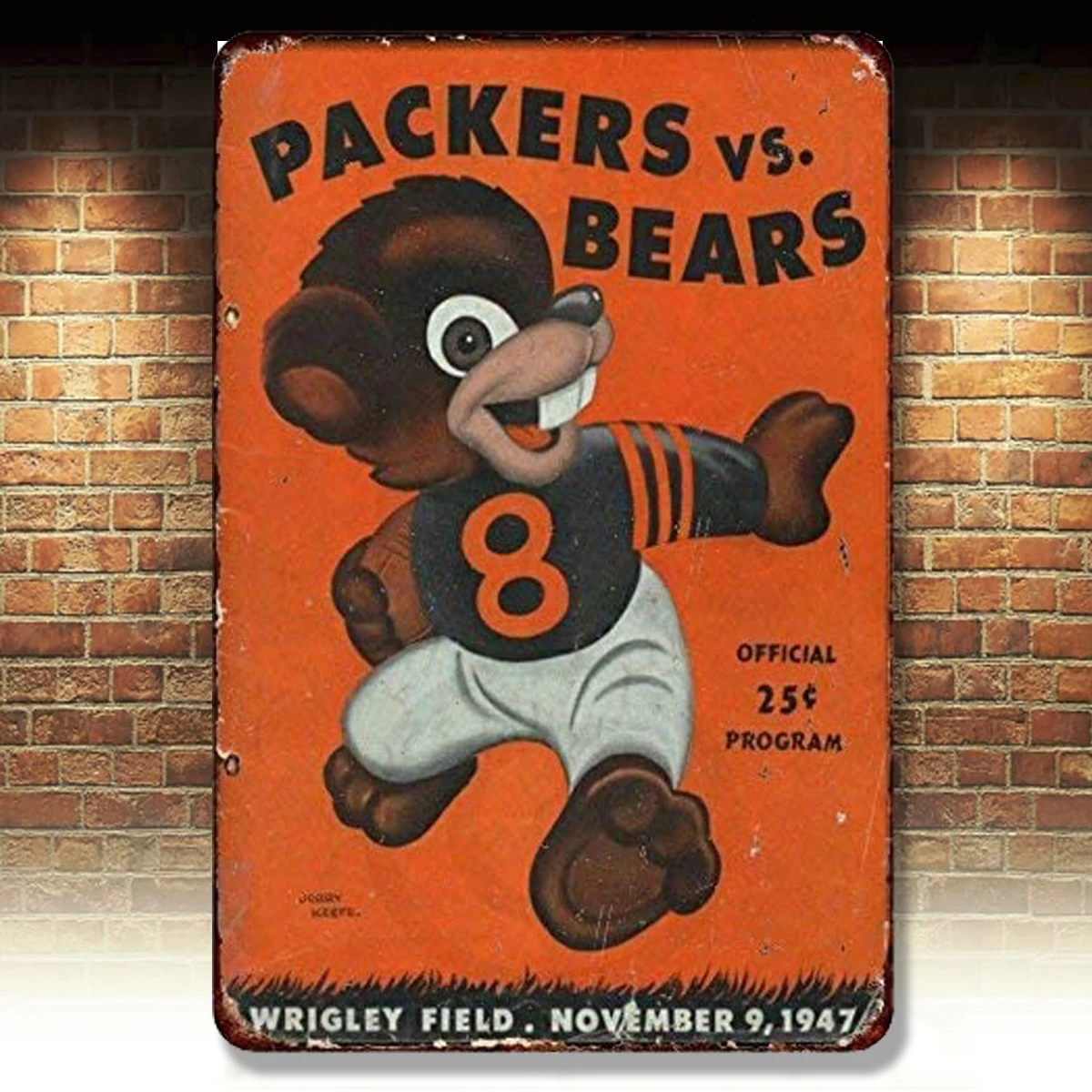 

Joeaney New Tin Sign Aluminum Retro Bear Vintage Metal Sign 8 X 12 Inch