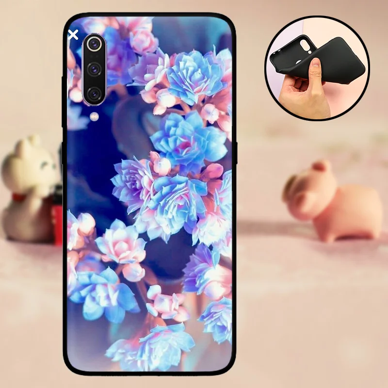 Z7XQH Силиконовый чехол mi 9 SE, задняя крышка для телефона mi 9, чехол s, мягкий чехол из ТПУ для Xiao mi 9 mi 9SE, Матовый Бампер для телефонов mi 8 Lite - Цвет: Z7XQH
