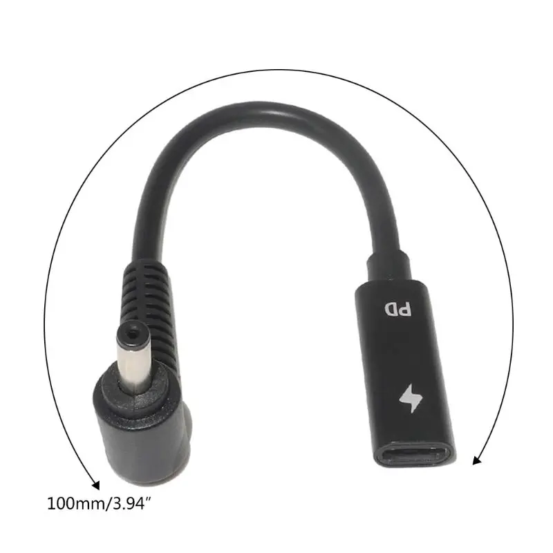 USB 3 1 Type C Female to DC 7 9*5 0 мм 4 5*3 5 5*2 2 Sqaure адаптер для зарядного устройства l-enovo PD |