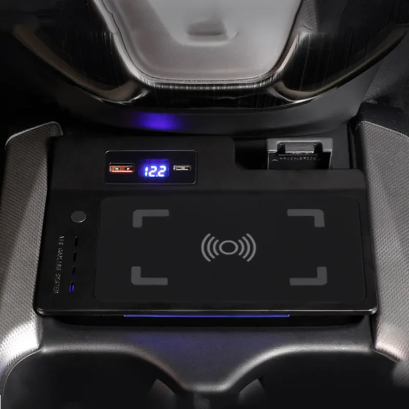 

Car Qi Wireless Charger For Honda Crv Cr-V 2017-2021 Accessories Modification Central Control Fast Phone Charging Plate