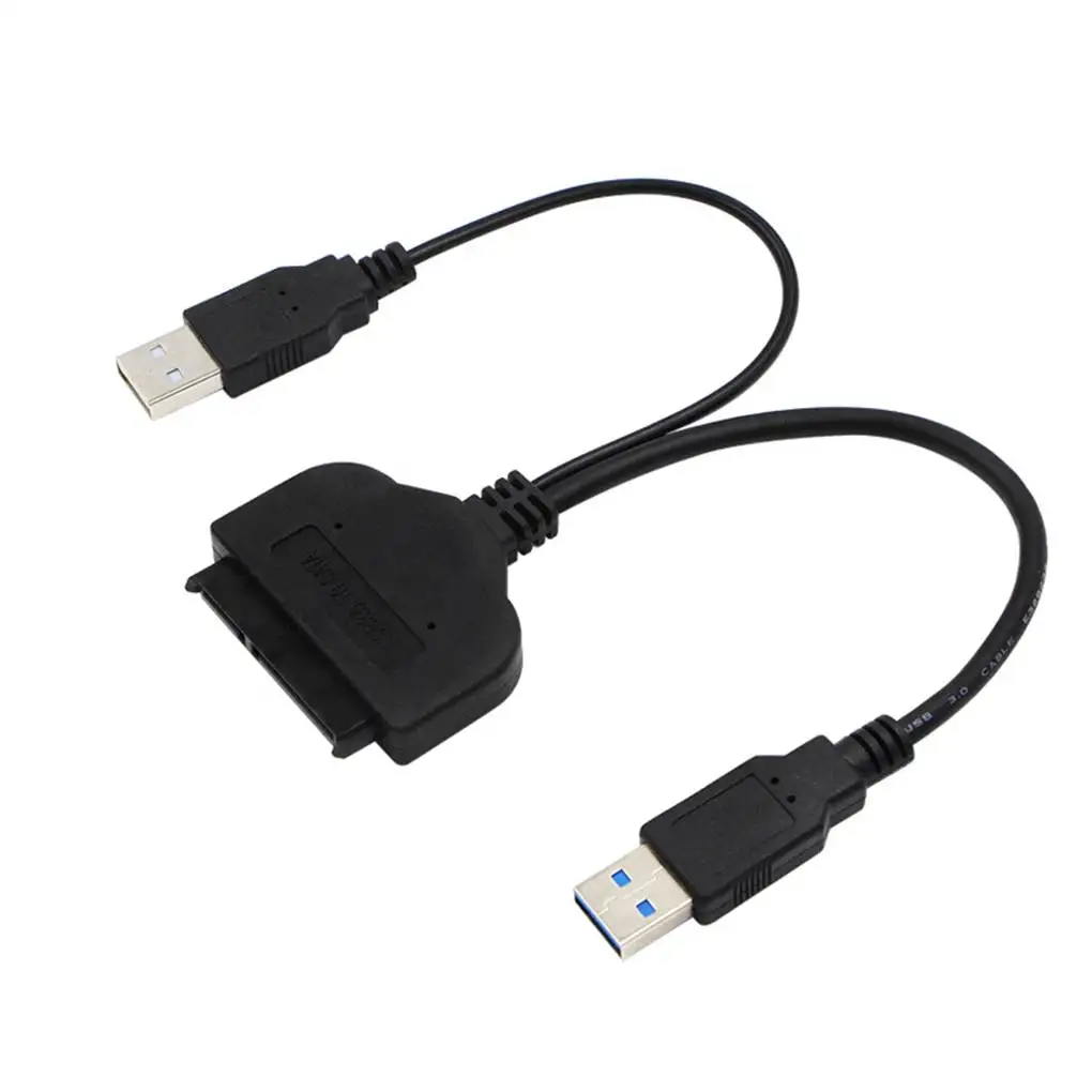 

Кабель-переходник SATA/USB 2019, 22 контакта, 3,0 дюйма, 1 шт., для жесткого диска 2,5 дюйма, для Windows 10/8/7
