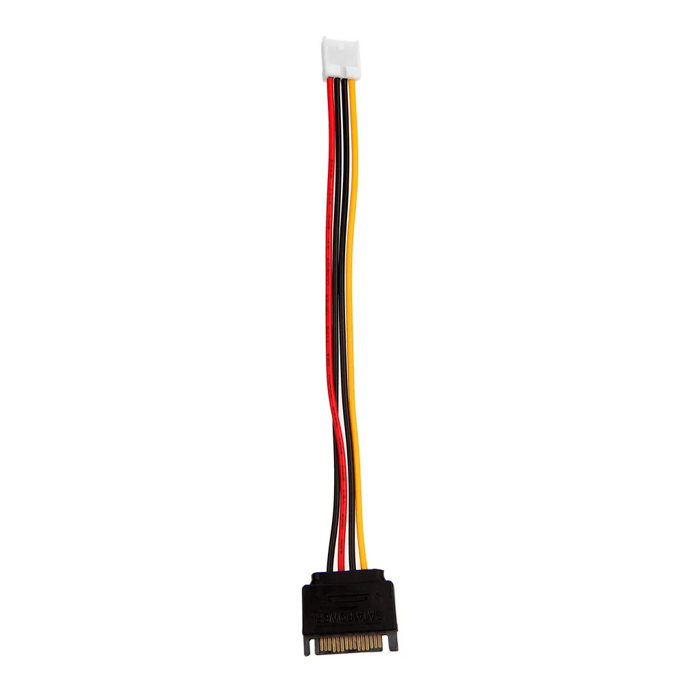 

Power Splitter Cable New And High Quality 4PIN To SATA male power cord small mouth turn 15P 4P Cable PCIE PCI Express 2021