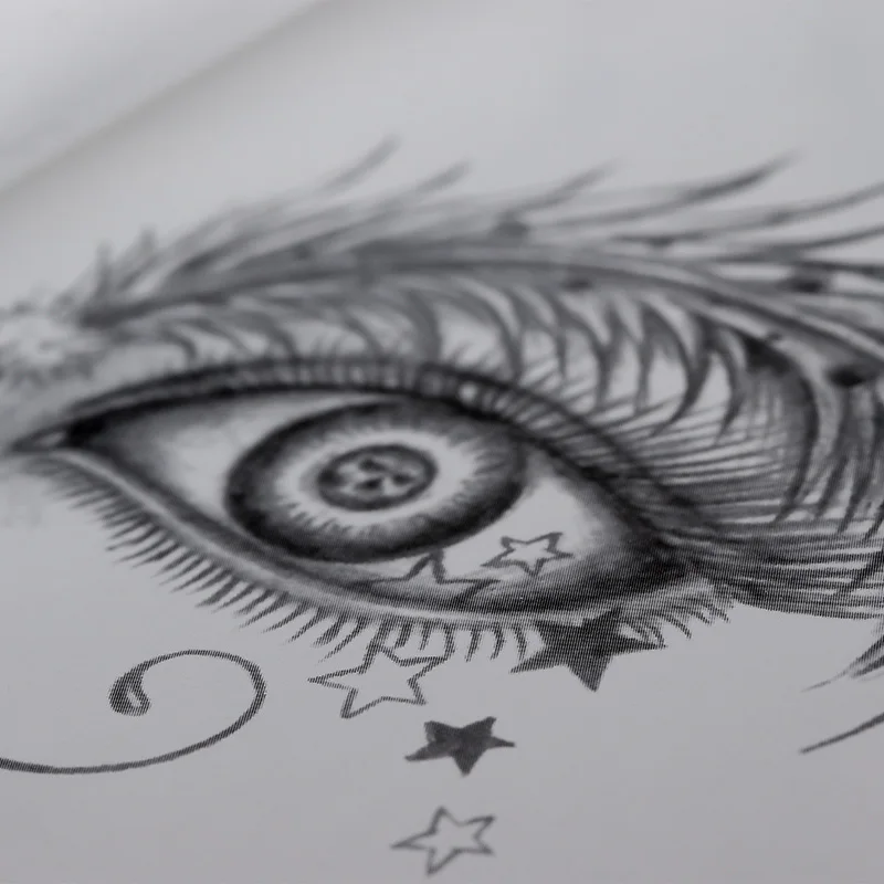 Новинка чёрная эскизная тату-книжка А4 с рисунком черепа бесплатная доставка |