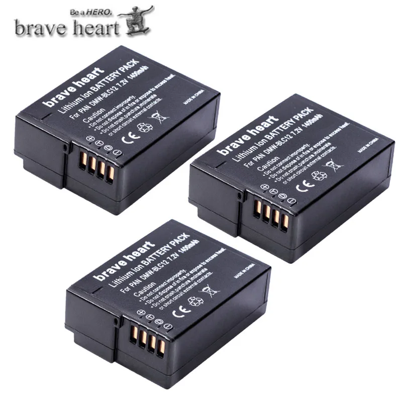 DMW-BLC12 ДМВ BLC12 DMWBLC12 Батарея для цифрового фотоаппарата Panasonic DMW-BLC12E DMW-BLC12PP FZ200 FZ1000