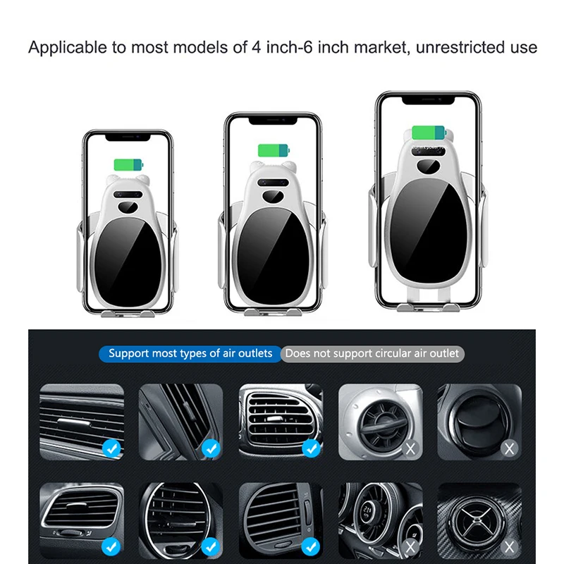 Каррег автомобильное беспроводное зарядное устройство для Samsung Galaxy s10 s9 plus a70 a50