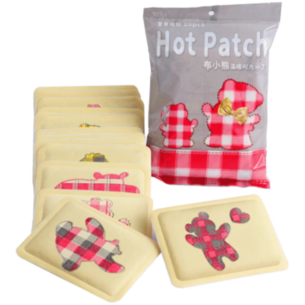 Зимний нагрев теплые подкладки мультфильм тела тепло патчи наружная одежда